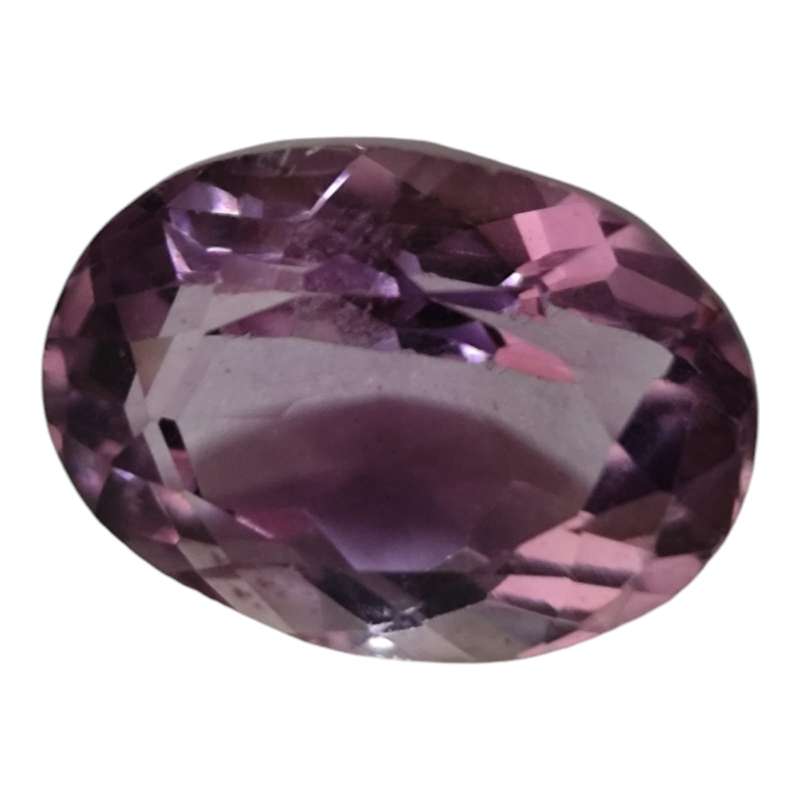 Amethyst cut stone, Oval Cut, 8.5ct, 15.3x11.6mm