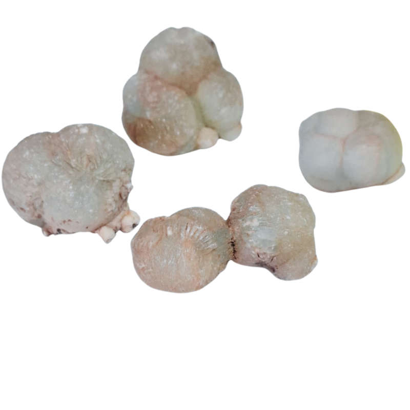 Rare Prehnite balls, Bondelswarts Farm in Southern Namibia, 1.7-3cm