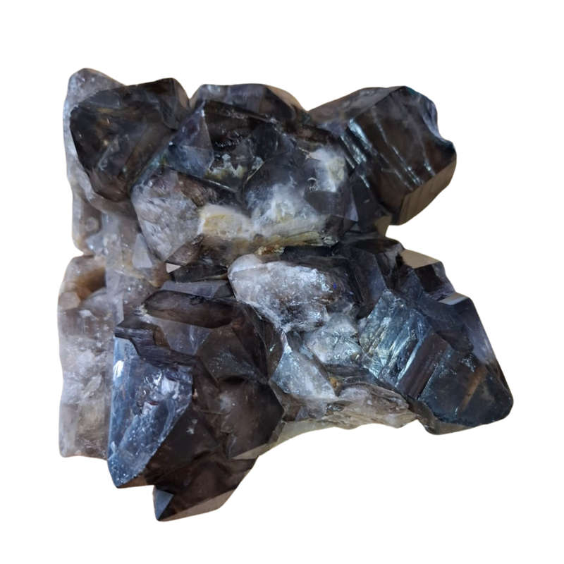 Smoky quartz cluster, Namibia, 15.5 x 13 x 8.5cm