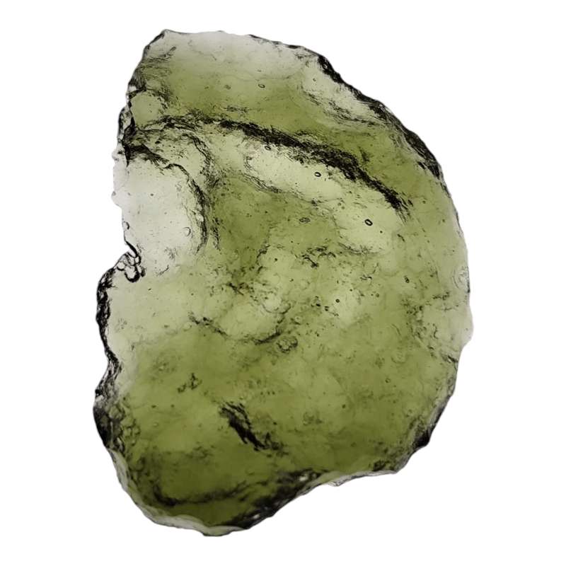 Natural Moldavite 24mm,  1.9 gram