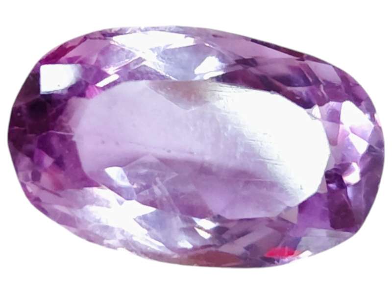 Amethyst cut stone, Oval Cut, 9.09ct, 16.8x10.9mm