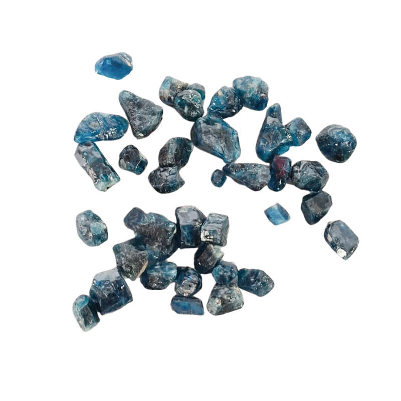 Rough Apatite, 5-17mm, Madagascar