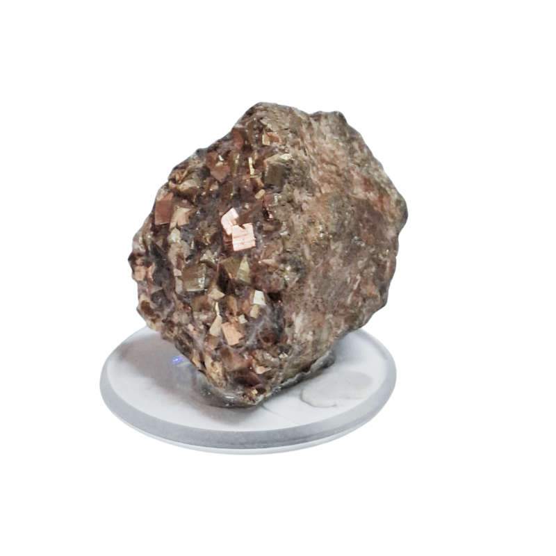 Pyrite cluster, 2.5 x 2.7 x 3.8cm