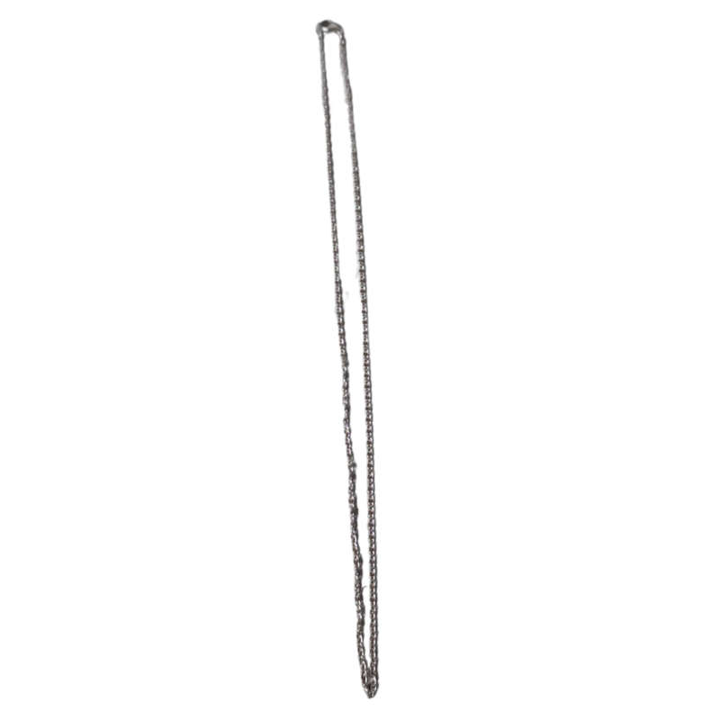 Stainless steel Scroll Chain with lobster clasp, 2mm x 49.5cm