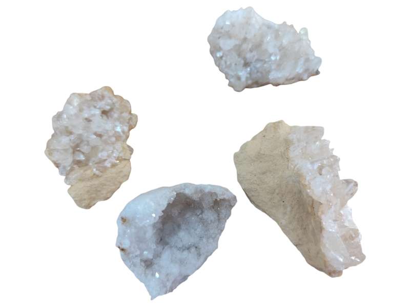 Calcite plates and geodes, Morocco 6-9cm
