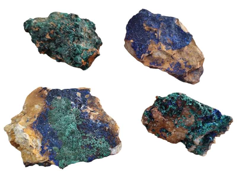 Azurite, Morocco, 4-7 cm