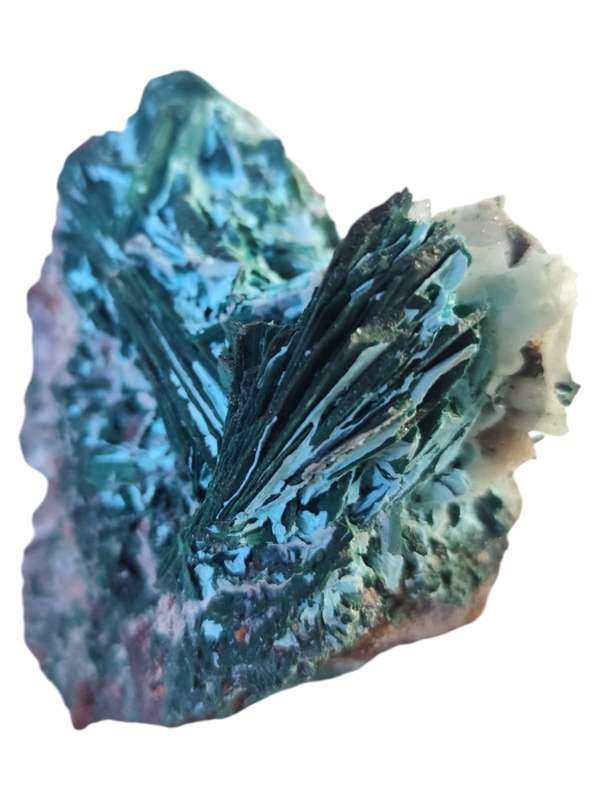 Malachite after azurite, DRC, 12x11cm