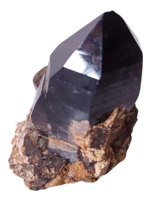 Smoky quartz points, Zomba, Malawi, 8.5-9cm