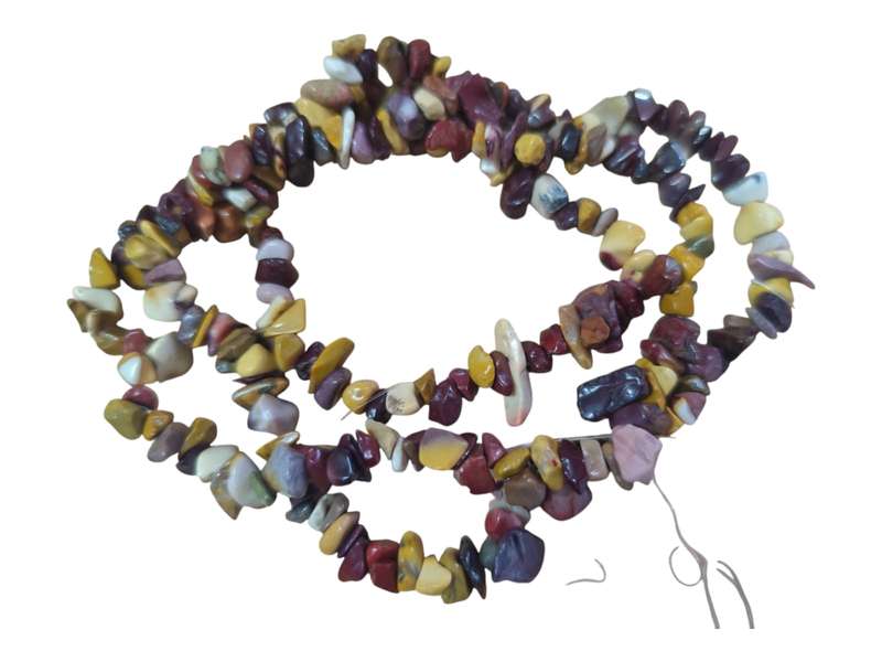 Mookaite Chip string, 80cm