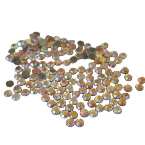 144x Hotfix Rhinestones, 2.5mm, AB coated peach color - can be used for diamond dot paintings (Copy)