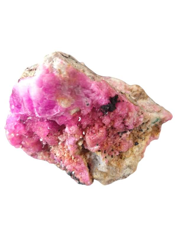 Sphaerocobaltite with Dolomite, Kakanda, DRC, 5 x 4.5 x 4.4cm
