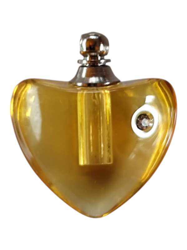 Glass vial pendant, Assorted, heart, 22 x 21mm