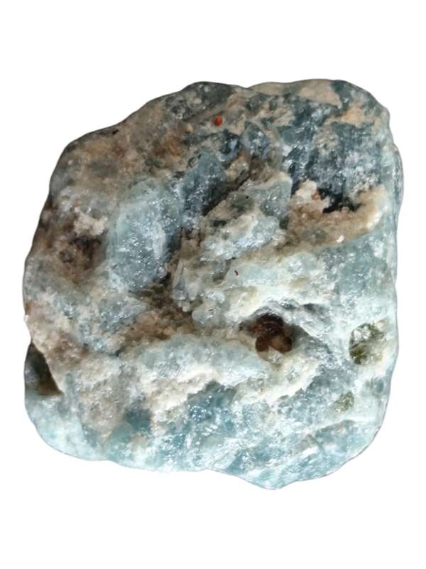 Aquamarine with mica, Rough, 2.5-4.5cm tall, Angola