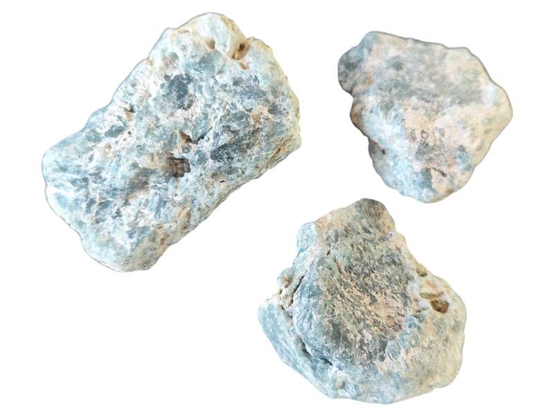 Aquamarine with mica, Rough, 5-8cm, Angola