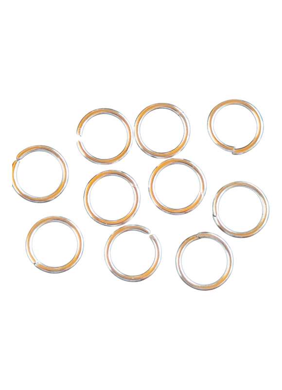 10 x Jumpring in stainless steel 1.2 x 10mm