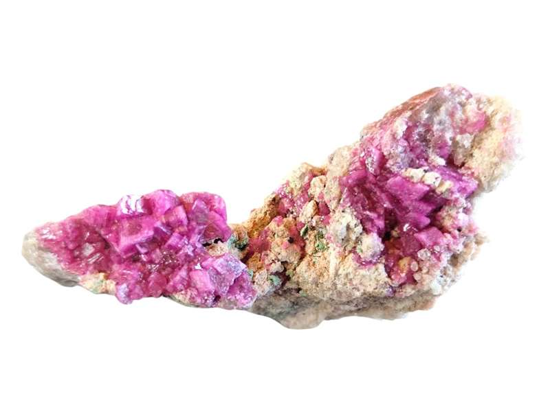 Cobaltoan Dolomite, with fine bits of Malachite Kakanda, DRC, 6.5 x 4 x 2.4cm