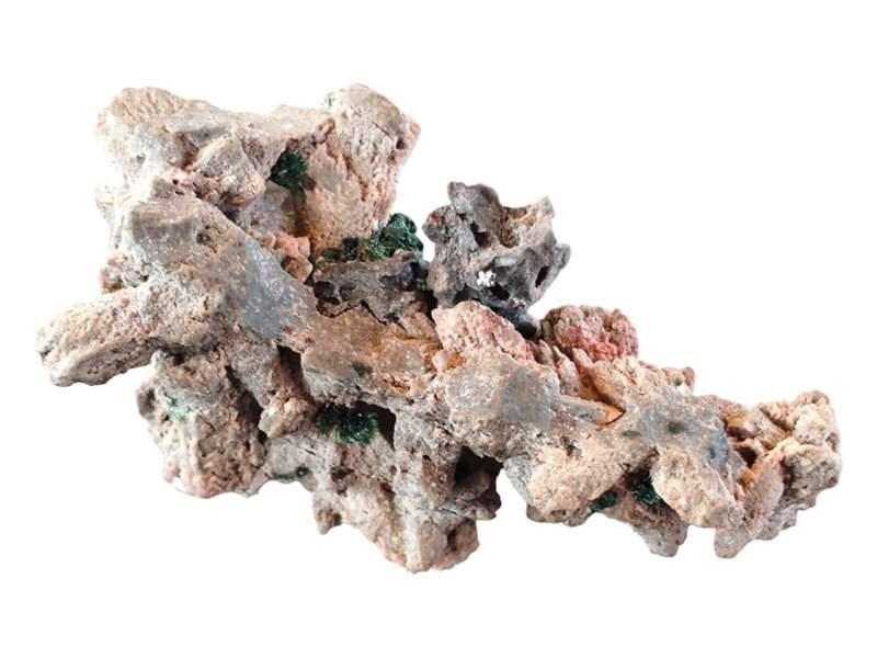 Malachite on unknown mineral, Locality Unknown, 6.9 x 2 x 4.9cm