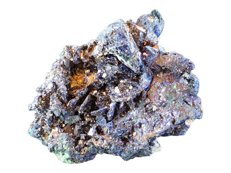 Azurite, Tsumeb in Namibia, 4.2 x 4.1 x 1.5cm