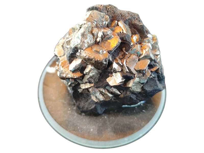 Pyrite in coal, Bronkhorstspruit, 2.5 x 1.5 x 2.5cm