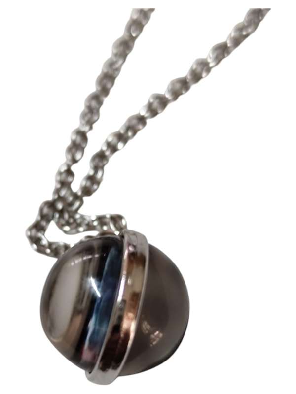 Globe Galaxy necklace, Base metal, includes oval link chain with lobster clasp and extension chain