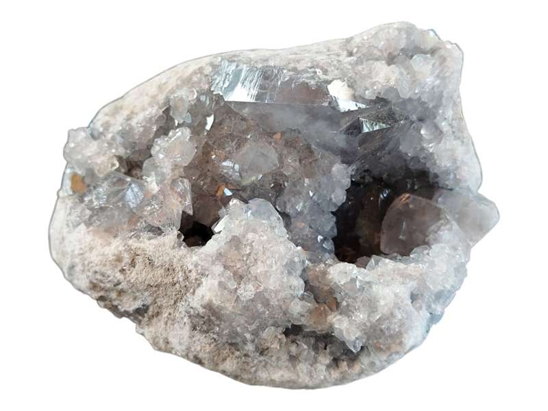 Celestite Geode, Madagascar, 12 x 5.5 x 9cm