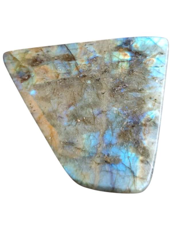 Carved Labradorite, Madagascar, 8.7 x 3.5 x 7.5cm
