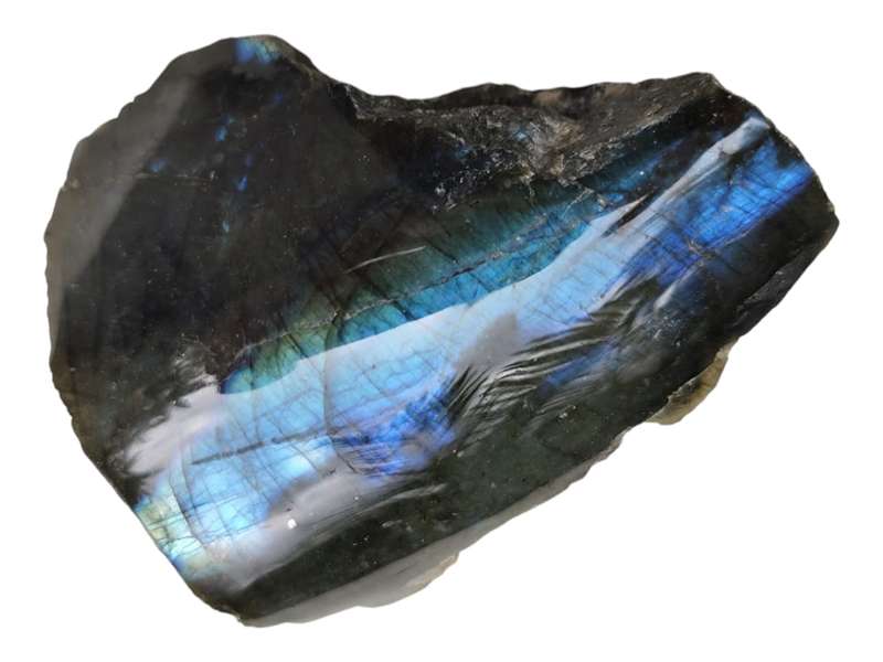 Assorted Labradorite pieces, Madagascar, 7.1-12cm