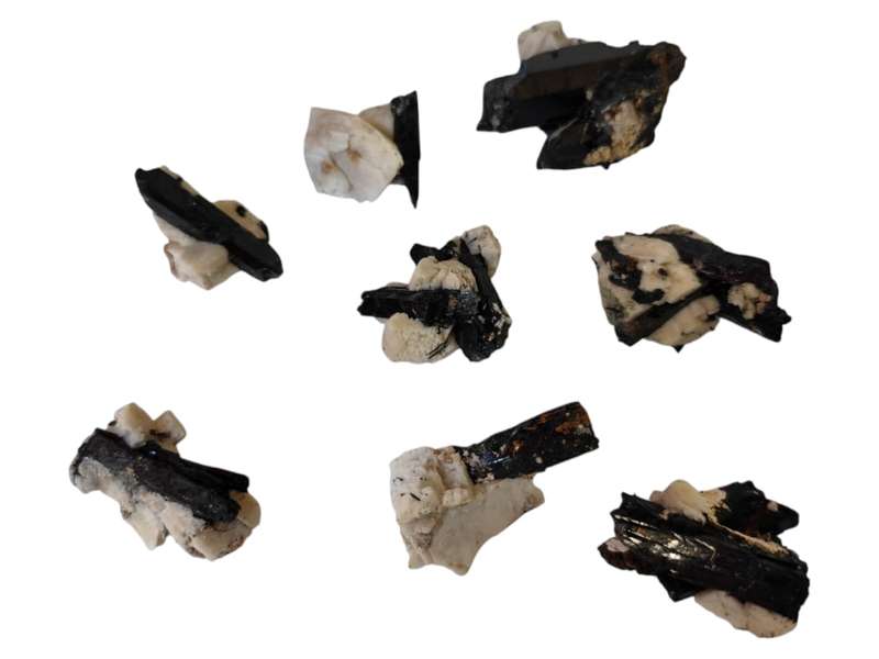 Aegerine with feldspar, Zomba, Malawi, 4.6-7cm