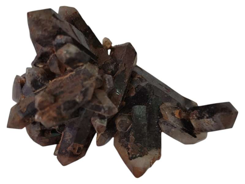 Assorted Hematoid quartz clusters from Orange River, Namibia, 3.1-5cm