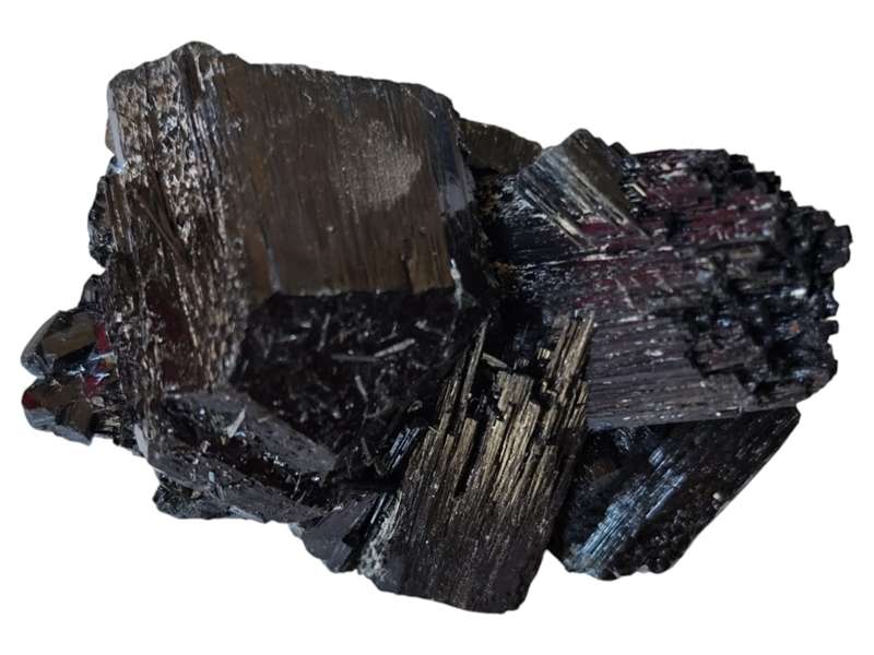 A-Grade Black Tourmaline, Erongo in Namibia, 3-6.5cm