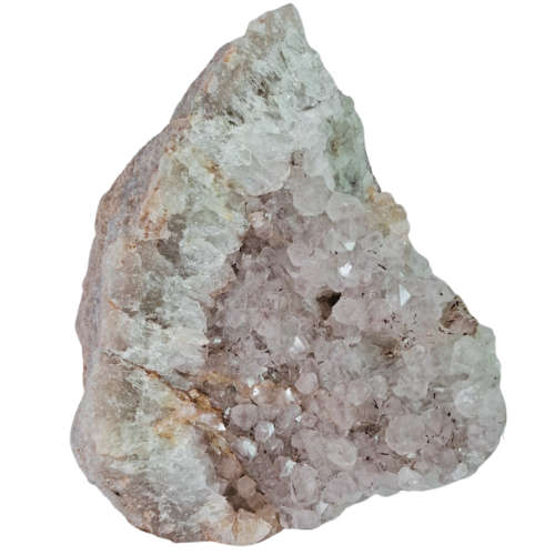 Goethite included drusy quartz cluster, Mozambique, 18.5 x 9.8 x 20cm