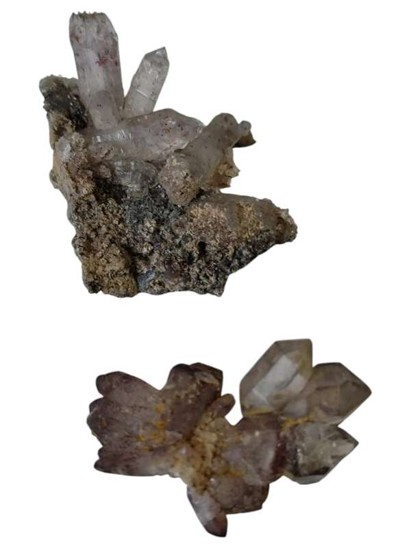 Quartz cluster, Goboboseb, 3.9 x 2.7 x 1.6cm