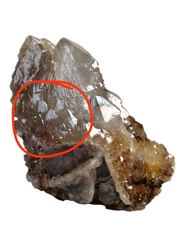 Promise keeper Quartz cluster, Boekenhouthoek in Mpumalanga, 3.6 x 2.8 x 3.7cm