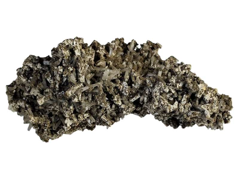 Quartz with Feldspar, Locality unknown, 13.8 x 11 x 5.7cm, 211.6 grams