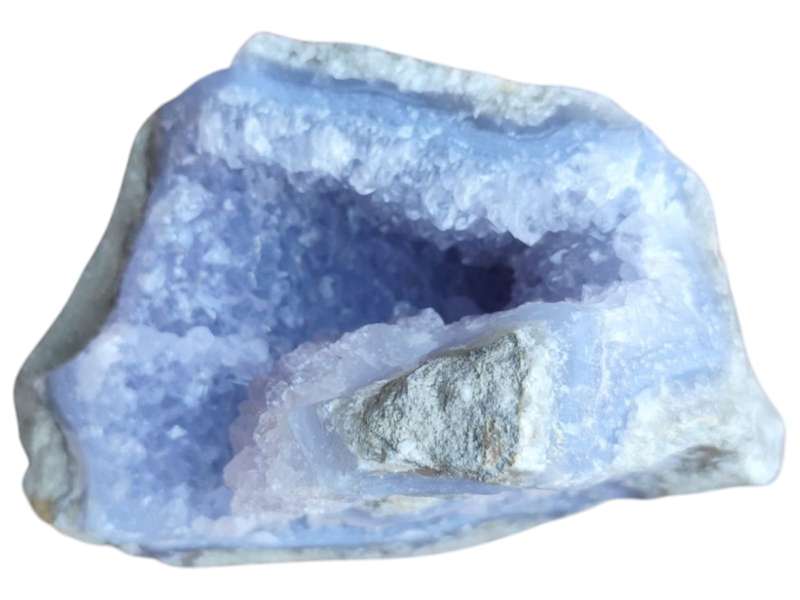 Assorted Rough Blue agate pieces, Malawi, 0.8-1.75kg
