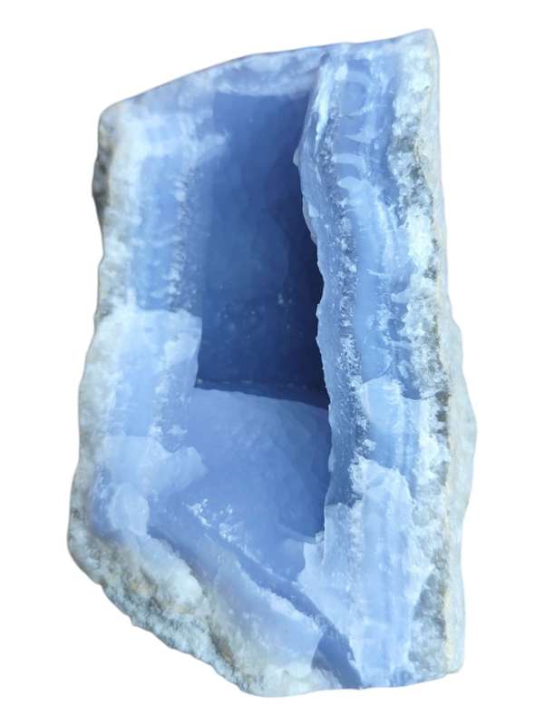 Assorted Rough Blue agate pieces, Malawi, 0.4-1.5kg