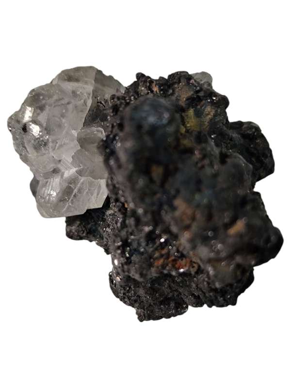 Cerussite on Galena, Tsumeb in Namibia, 6 x 4.5 x 3.7cm, 115.7grams