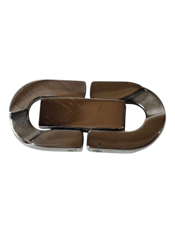 Stainless steel curb link clasp,1.9 x 0.8cm