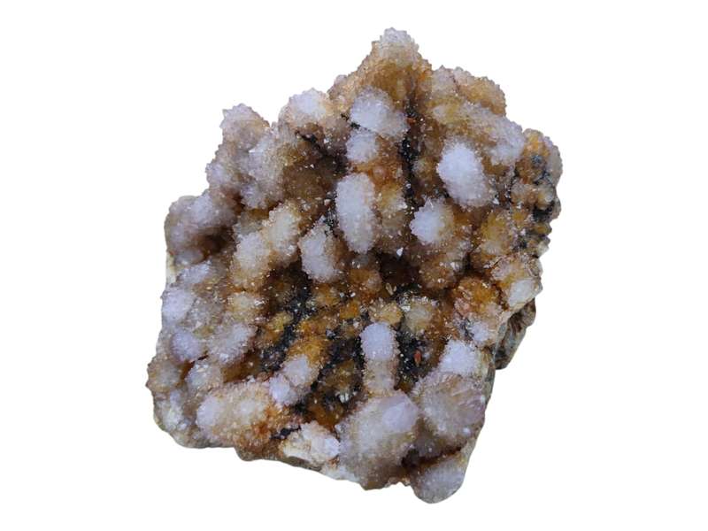 Drusy spirit quartz, Boekenhouthoek, 17 x 18 x 15cm, 4.30kg