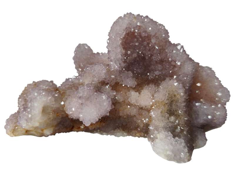 Spirit quartz with Japanese law twin, Boekenhouthoek 14cm