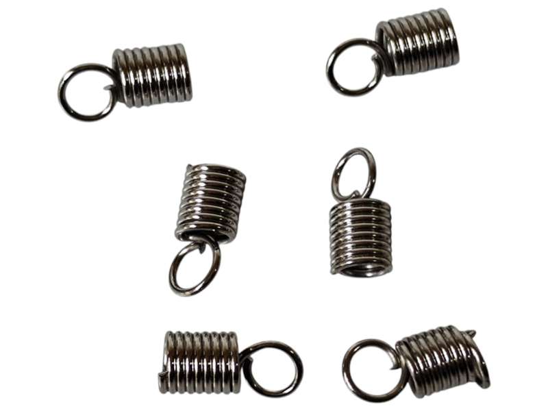 6 pcs spring crimp with 3mm inside diameter