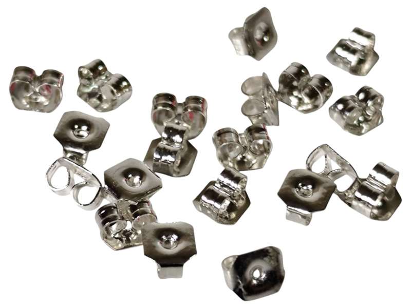 25 x Pairs earring butterfly, nickel free