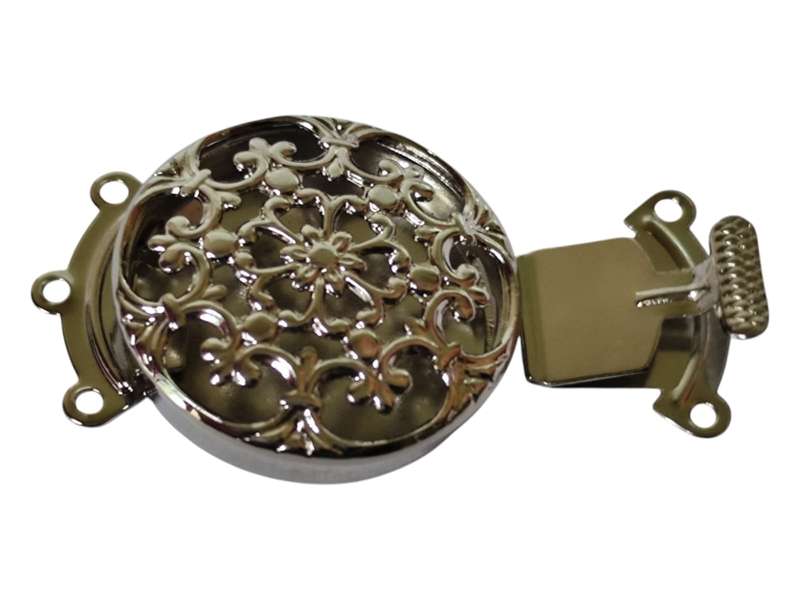 Nickel free 3 string clasp, 22mm