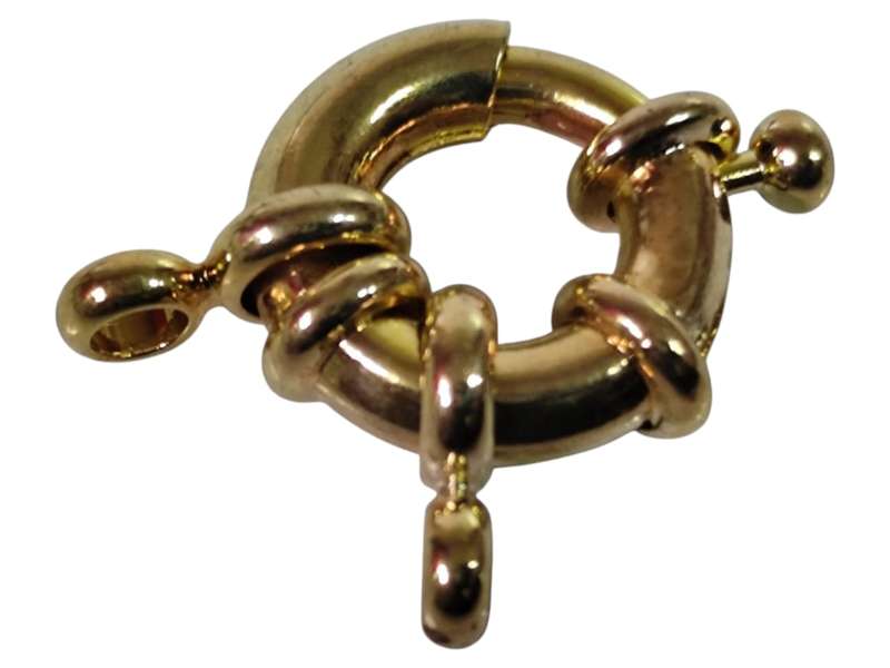 Gold color Signoretti clasp 15mm