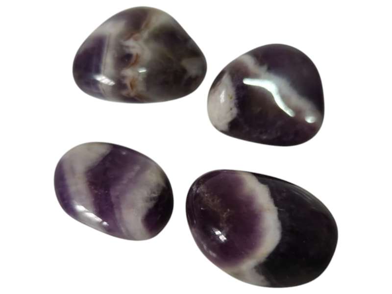 Zebra Amethyst medium tumble 2-3.6cm