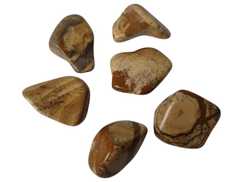Picture stone Jasper tumble 20-40mm