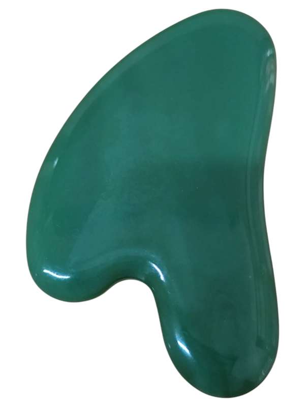 Jade Gua Sha wand, 80mm