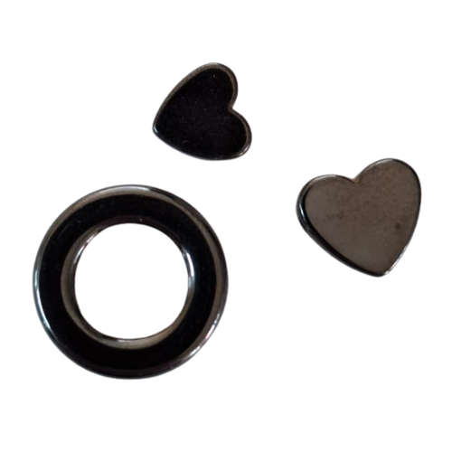 Assorted Hematite Beads, 6-11mm