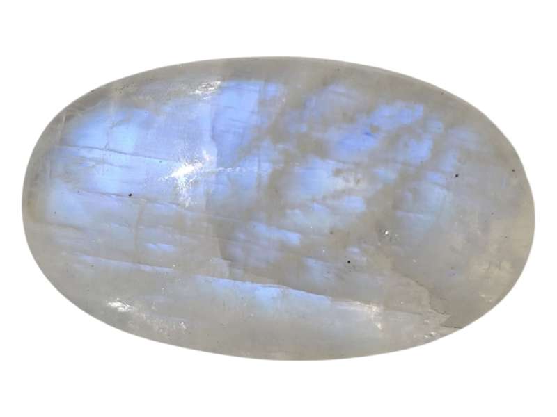 Rainbow Moonstone Cabochon, oval, 25 x 45mm
