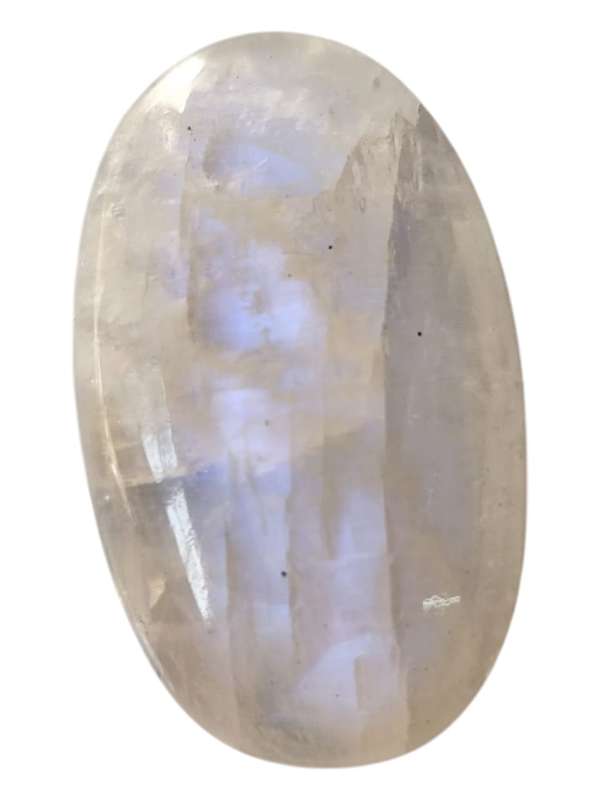 Rainbow Moonstone Cabochon, oval, 25 x 45mm